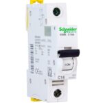 Disjoncteur modulaire 1 pôle 16A courbe C Schneider iC60N tunisie électricité électronique Megrine consommable accessoires appareillage Somef rallonge Schneider Electric