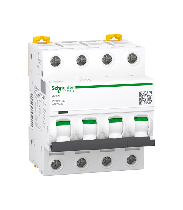 Disjoncteurs modulaires 4p