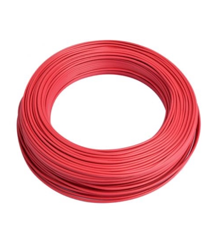 Fil électrique rigide rouge 2.5mm² tunisie électricité électronique Megrine consommable accessoires appareillage Somef rallonge Schneider Electric