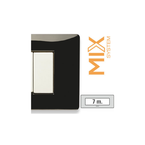 Plaque 7 modules MIX