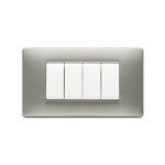 Plaque 4 modules MIX