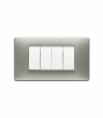 Plaque 4 modules MIX