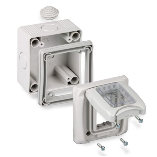 Boîte apparente étanche IP55 de Master 1 module 1