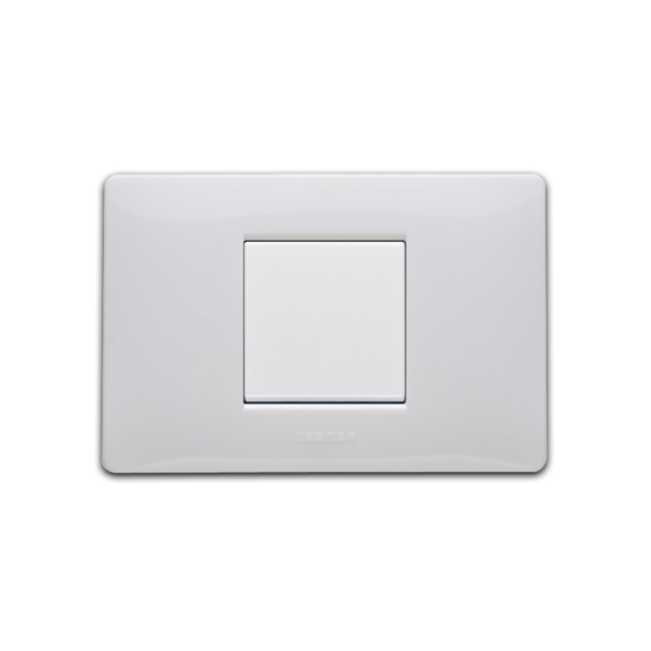 Plaque 3 modules 2 postes