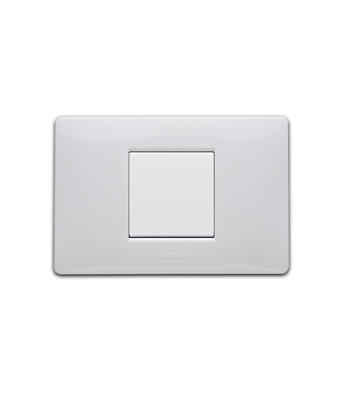 Plaque 3 modules 2 postes