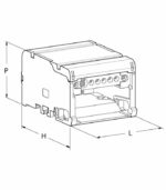 Répartiteurs modulaires Bipolaires Teknomega schéma modules LEGRAND 4 rangées Stiel Schneider tunisie électricité électronique Megrine consommable accessoires appareillage Somef rallonge Schneider Electric