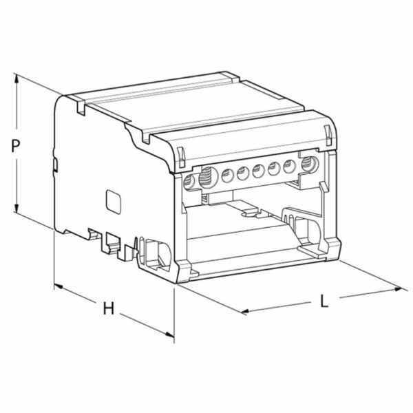 Répartiteurs modulaires Bipolaires Teknomega schéma modules LEGRAND 4 rangées Stiel Schneider tunisie électricité électronique Megrine consommable accessoires appareillage Somef rallonge Schneider Electric