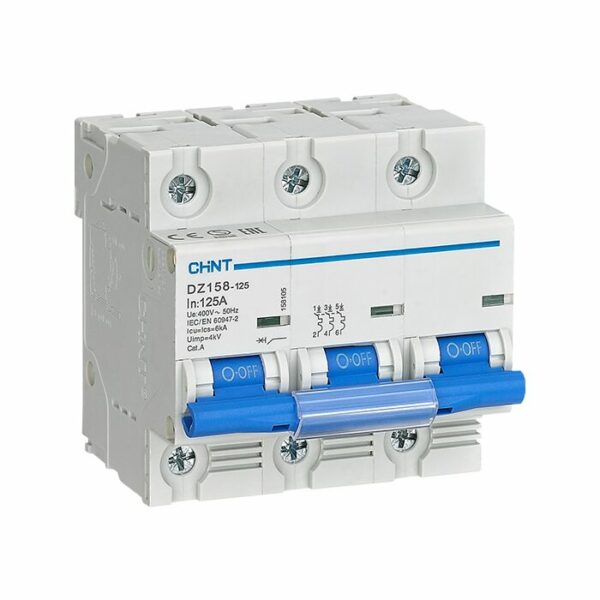 Disjoncteur 3P 100A DZ158-125 