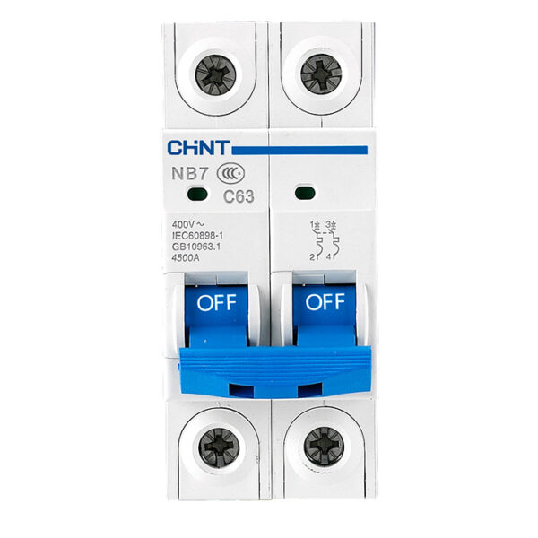 Disjoncteur bipolaire NB7 6KA CHINT