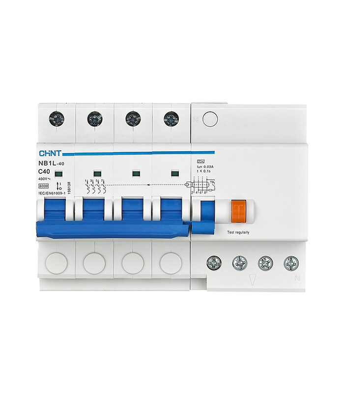 Disjoncteur différentiels NB1L-40 4P