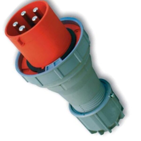 Fiche industrielle 3P+T+N mâle IP67 ROSI 125A Electroquip Tunisie