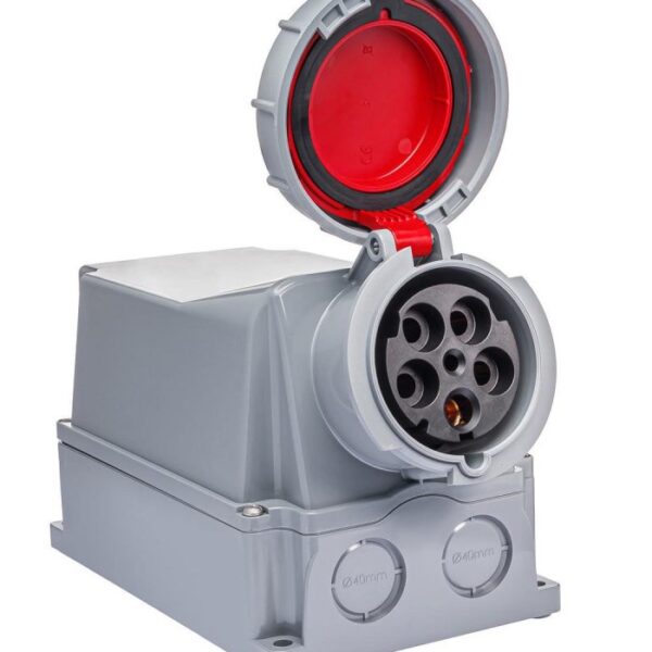 Prise industrielle Apparente 3P+T+N IP67 ROSI 125A Electroquip Tunisie