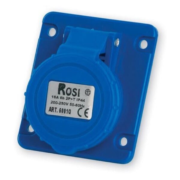 Prise industrielle encastrée 2P+T IP44 ROSI 2 tunisie
