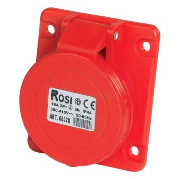 Prise industrielle encastrée 3P+T IP44 ROSI TUNISIE