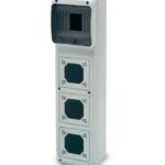 Tableau industriel 3 prises