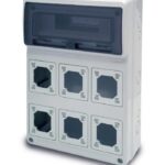 Tableau industriel 6 prises