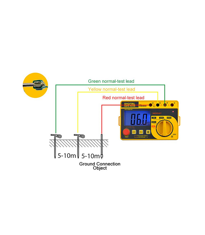 Testeur de terre EM480D ALL-SUN tunisie
