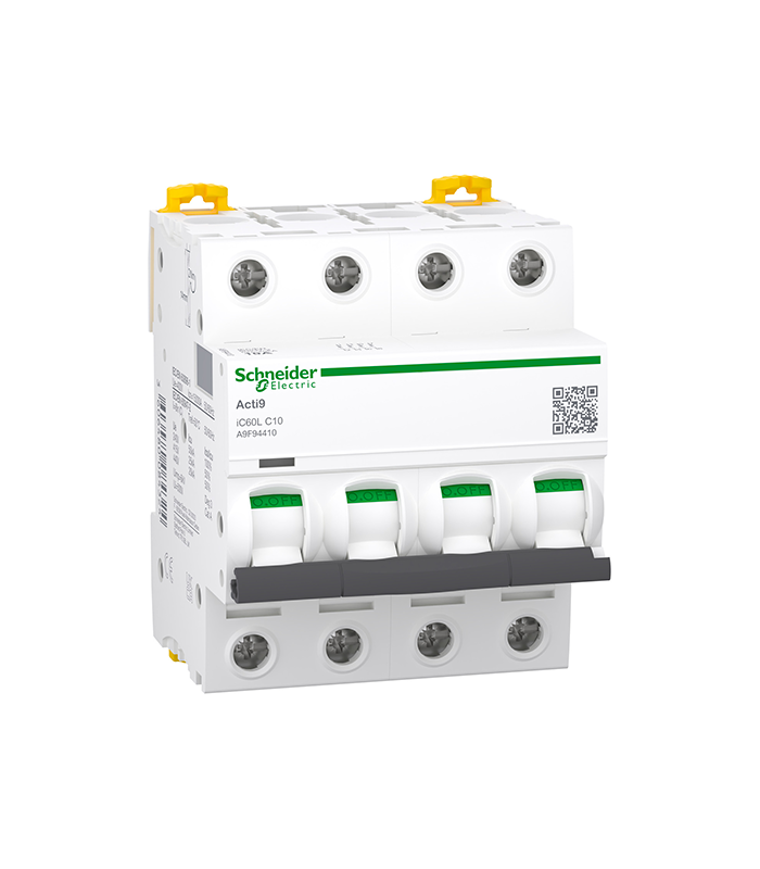 Disjoncteur 4P iC60L 25kA