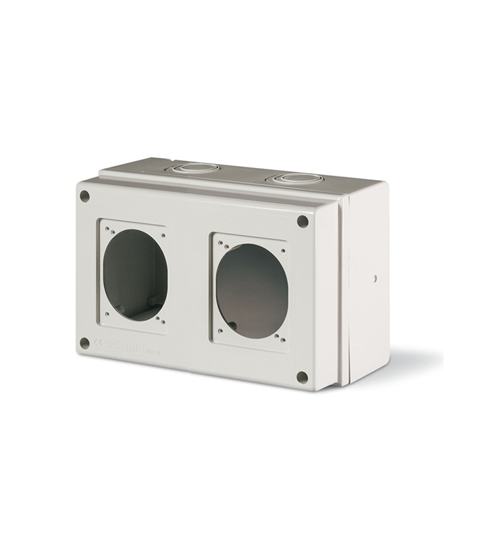 Boite pour 2 Prises Industrielles