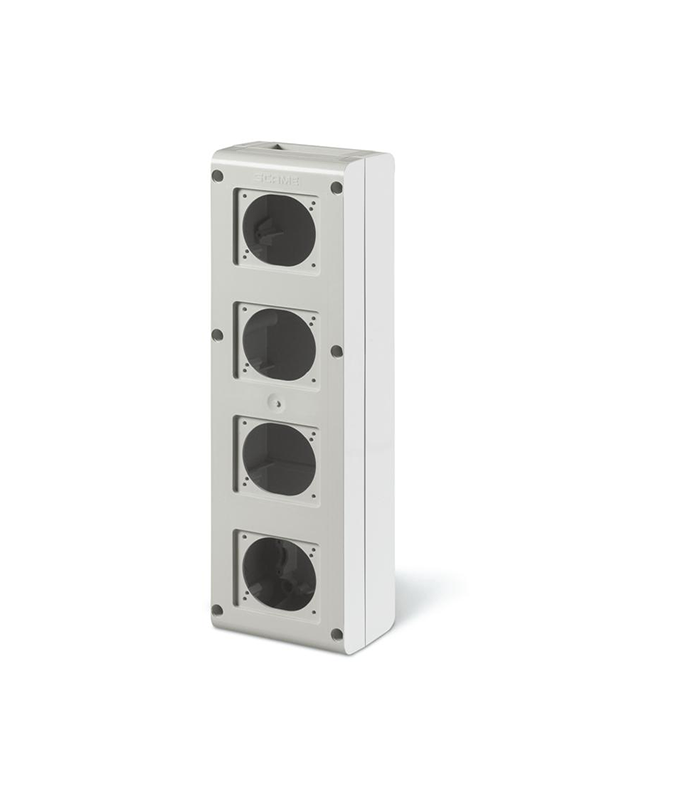 Boite pour 4 Prises Industrielles