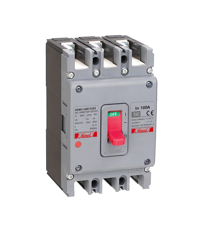 Disjoncteur compact 4P 100A
