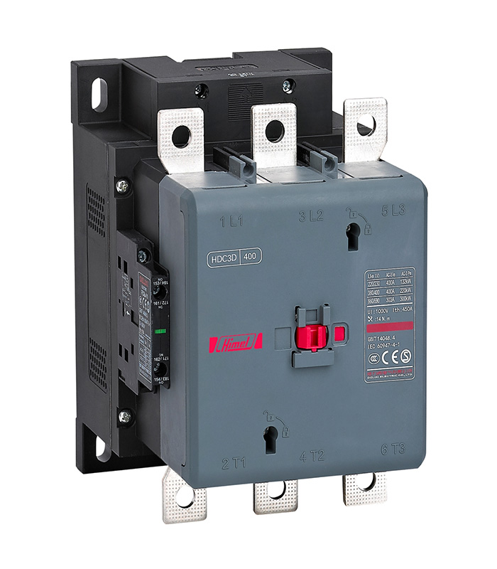 Contacteur, HDC3-400, 2 NC+2 NO, ACDC 100-250 V, 50 Hz tunisie