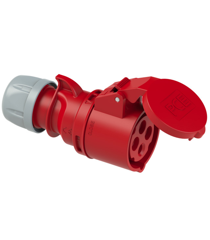 Fiche Industrielle Femelle 4P IP44