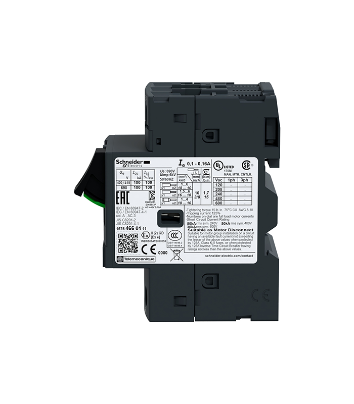 Disjoncteur moteur 6-10A 3P TeSys GV2ME14