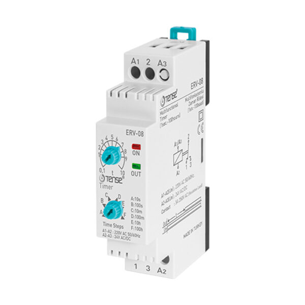 Minuterie multifonctionnelle ERV-08