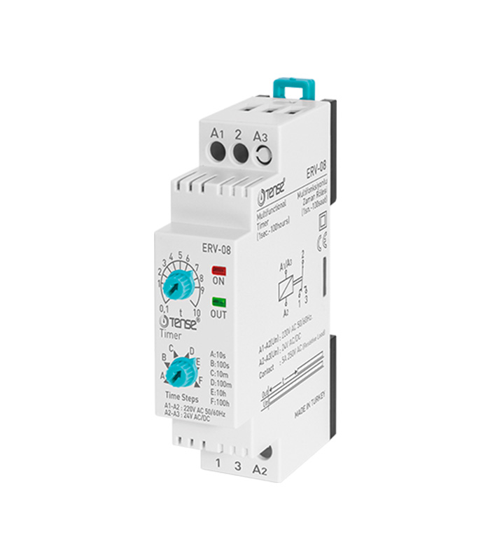 Minuterie multifonctionnelle ERV-08