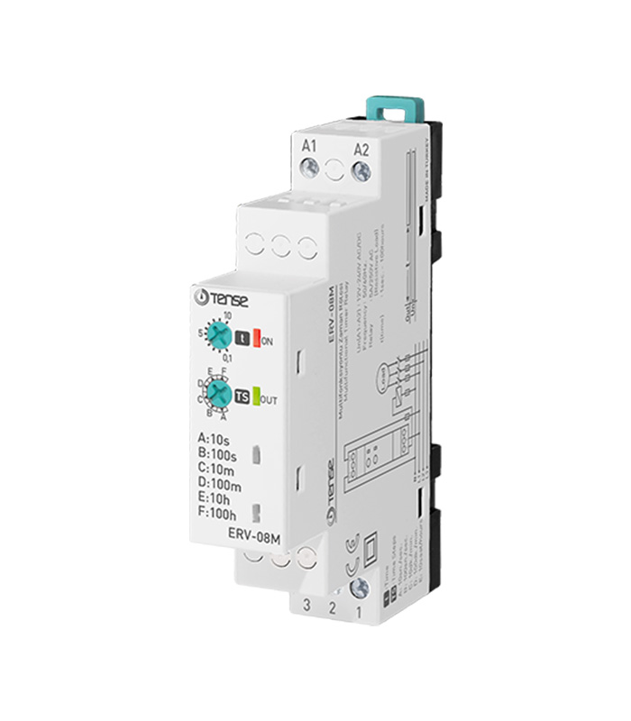 Minuterie multifonctionnelle ERV-08M