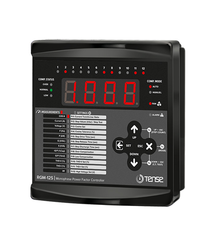 Contrôleur de facteur de puissance RGM-12S