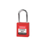Cadenas de sécurité à anse en acier inoxydable de 38 mm