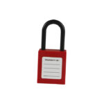 Cadenas de sécurité à anse isolante de 38 mm