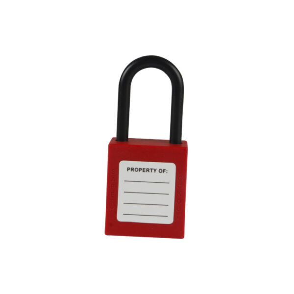 Cadenas de sécurité à anse isolante de 38 mm