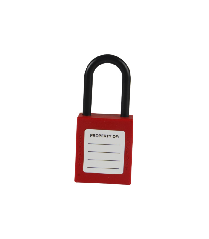 Cadenas de sécurité à anse isolante de 38 mm