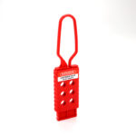 Moraillon de verrouillage en nylon rouge