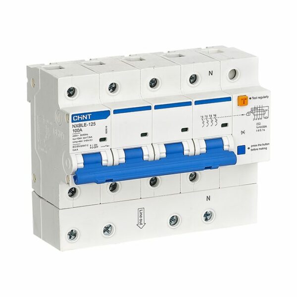 Disjoncteur différentiel 4P 30MA