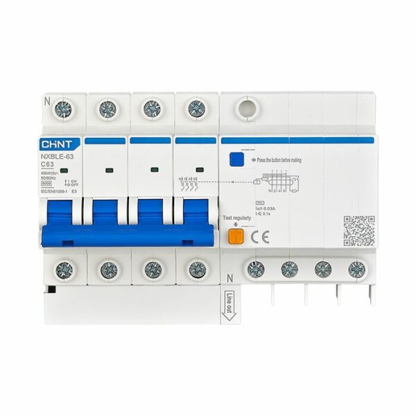 Disjoncteur différentiel 4P NXBLE-63 30MA