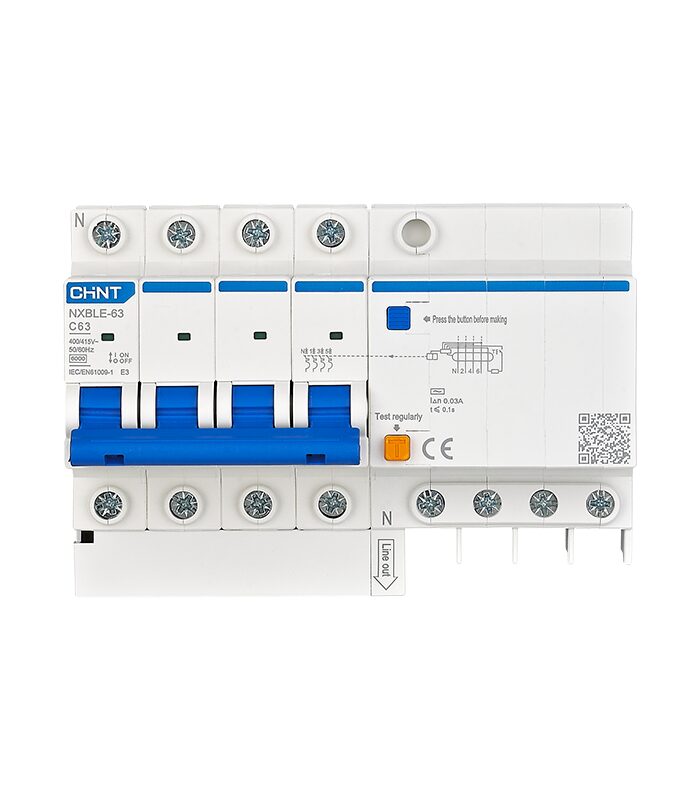 Disjoncteur différentiel 4P NXBLE-63 30MA