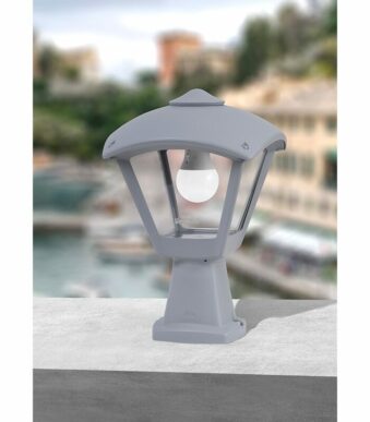 Applique à Pied E27 DISMA DARIO - Lanterne Carrée Revival Moderne