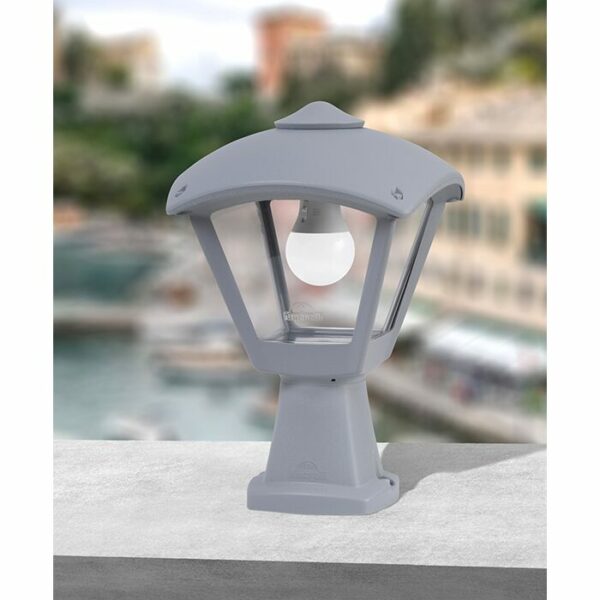 Applique à Pied E27 DISMA DARIO - Lanterne Carrée Revival Moderne