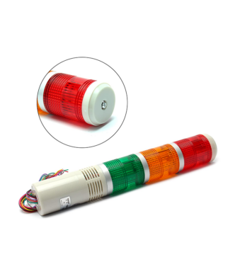 Gyrophare à Trois Niveaux avec Buzzer