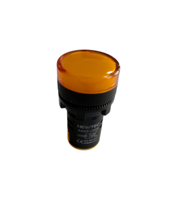 Voyant LED orange Ø22 mm