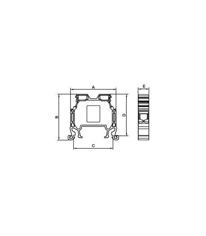 BORNIER DE CONNEXION À VIS MRK 10 mm²