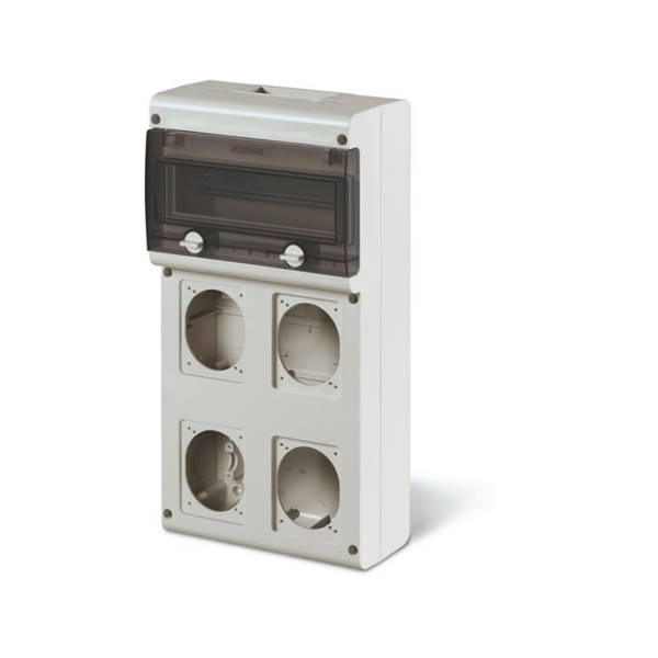 Coffret 4 prises 10module