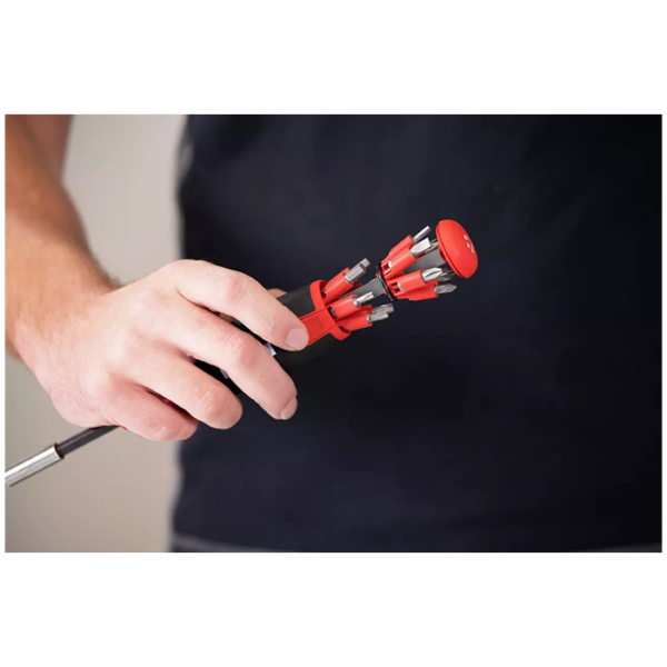 Tournevis avec chargeur d'embouts LiftUp 25 magnétique