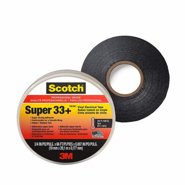Ruban Électrique Vinyle Scotch Super 33+