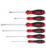 Jeu de tournevis Fente Phillips 6 pcs