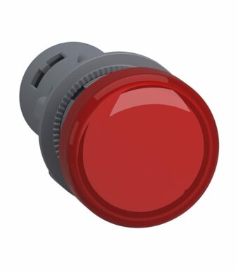 Voyant lumineux Ø22 rouge 220 V CA 